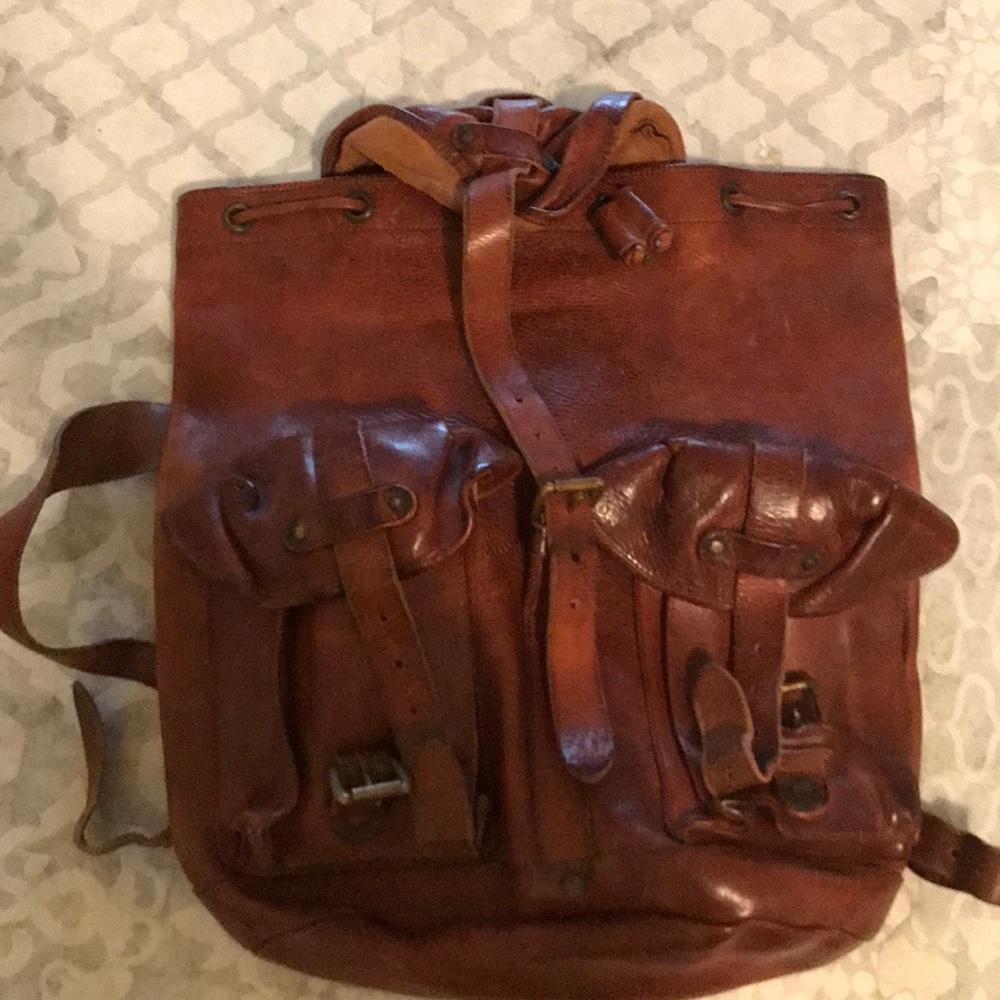 Ralph Lauren RRL leather backpack